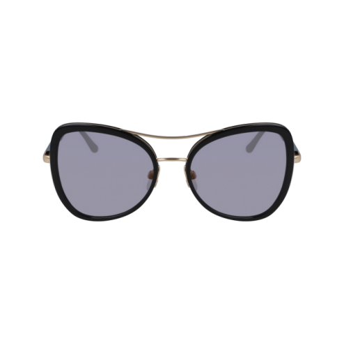 Donna Karan Okulary retro czarny W stylu casual Akcesoria Okulary przeciwsłoneczne Okulary retro 